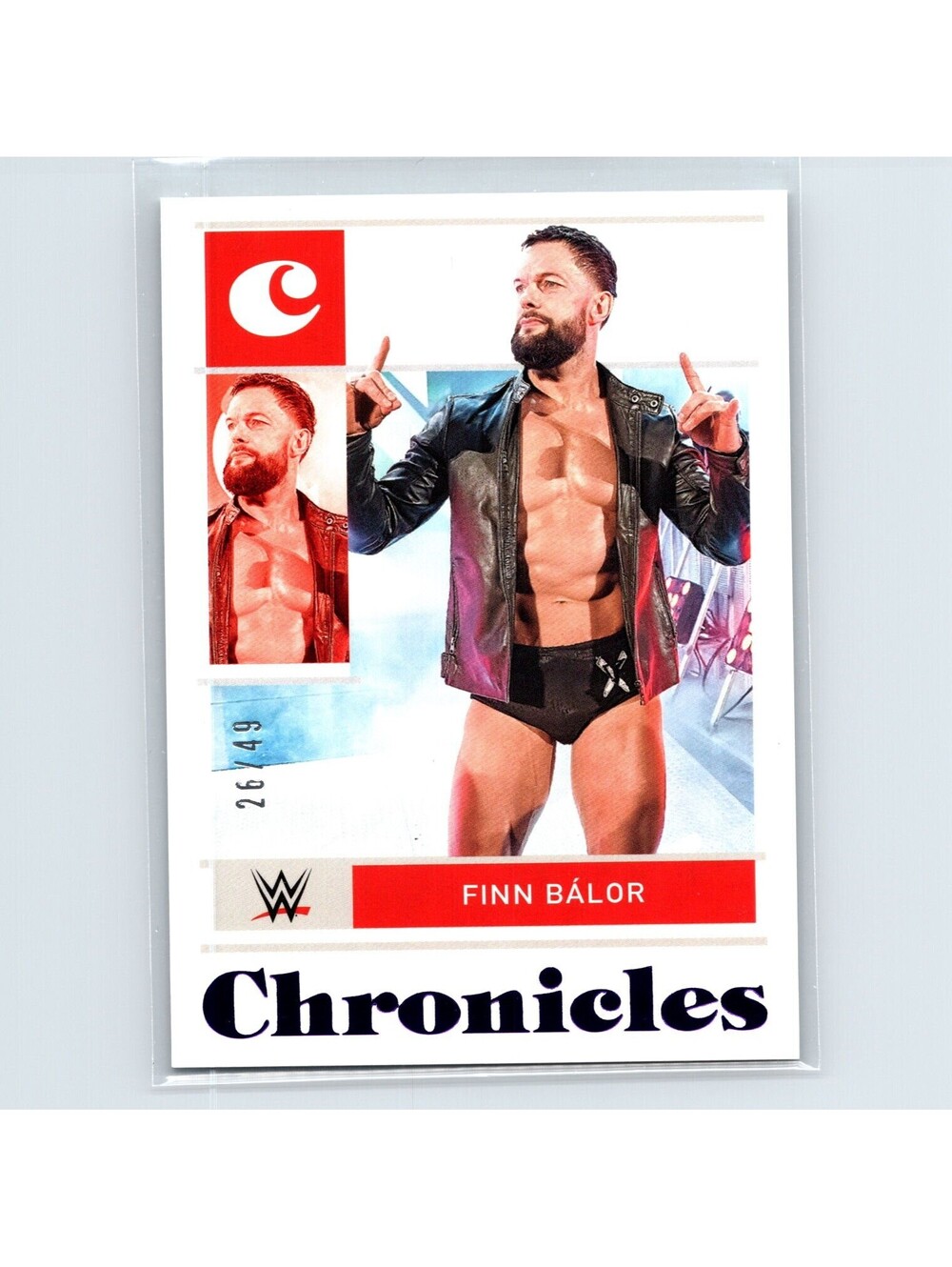 2022 Panini Chronicles WWE Finn Bálor #71 Purple #/49 Raw